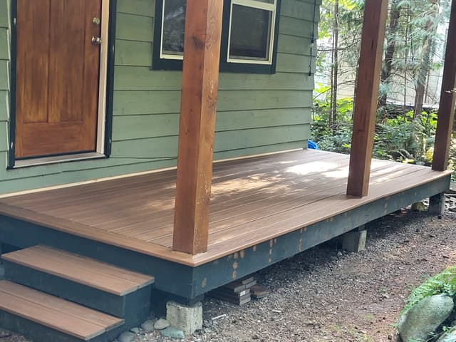 A new porch